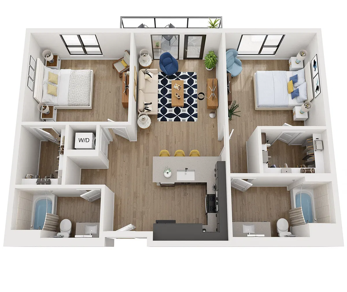 Floor plan B01