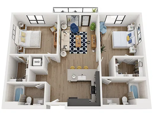 Floor plan B01