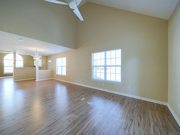 View from patio area to the kitchen