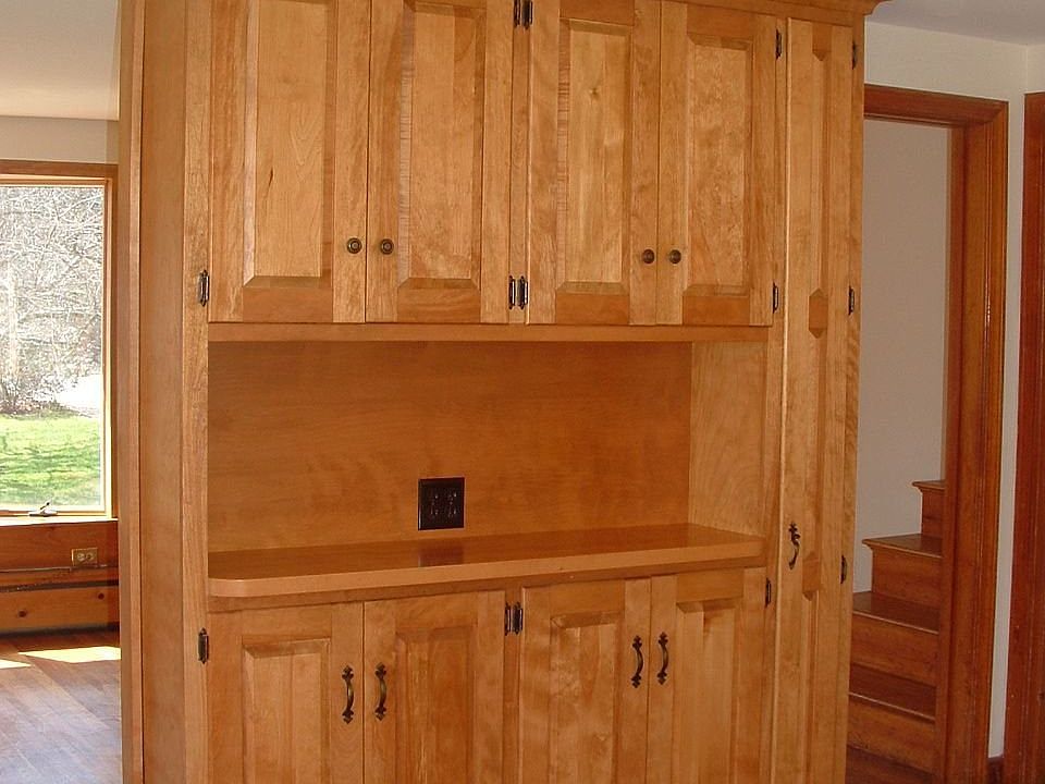 Custom Birch Cabinets