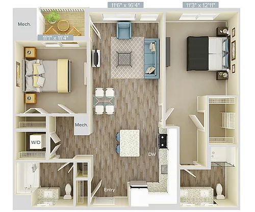 Floor plan B2-1094