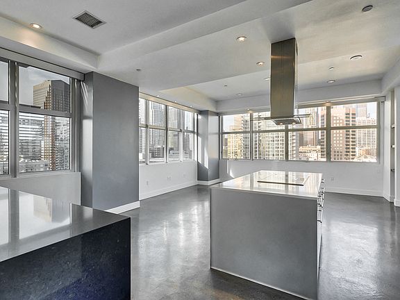 Our renovated kitchens feature beautiful solid surface counters