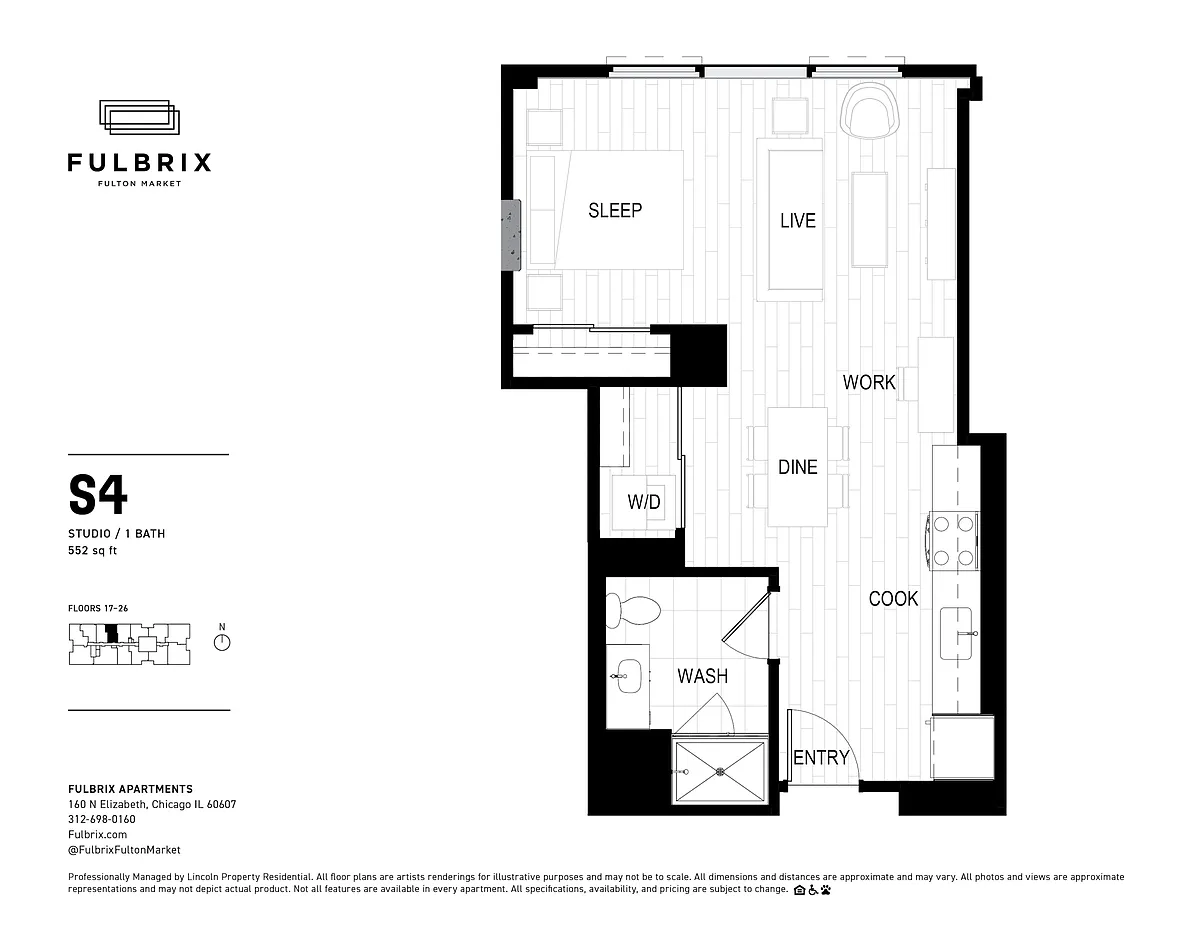 Floor plan S4