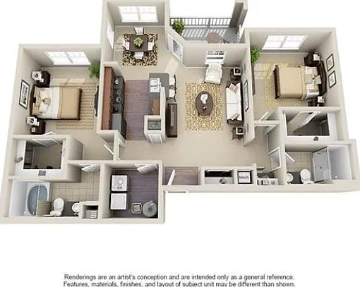 Greenwood | 2 Bedroom | 2 Bath | 1150 SF Greenwood | 2 Bedroom | 2 Bath | 1150 SF