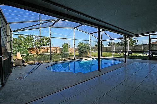 Tiled Covered Patio