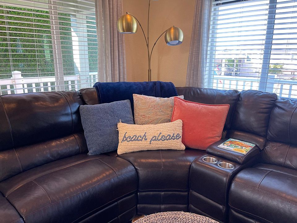 Cozy corner to curl up with a good book or movie