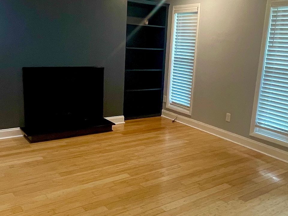 Living Space. Wood Burning Fireplace