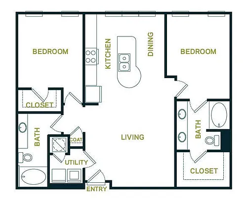 Floor plan B1R