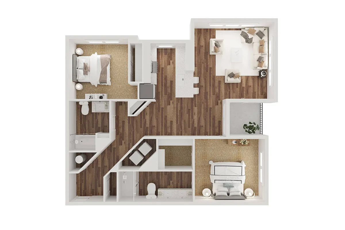 Floor plan B3