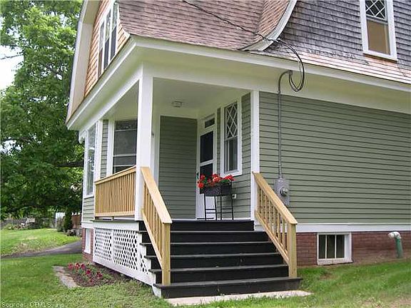 Front Porch with wide steps
