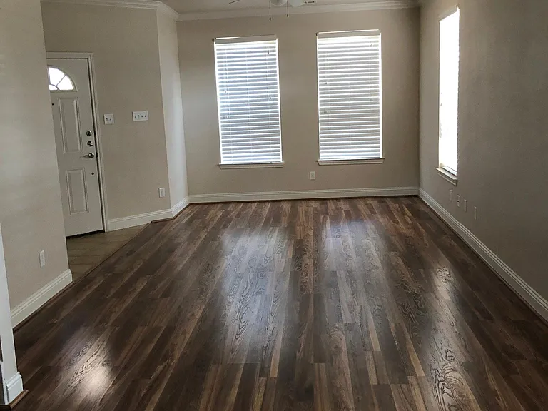 Living room and Dining room