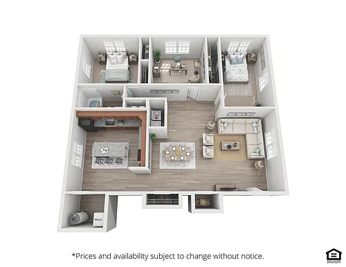 Floor plan Cayuga Pond