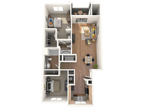 Floor plan Vesuvio