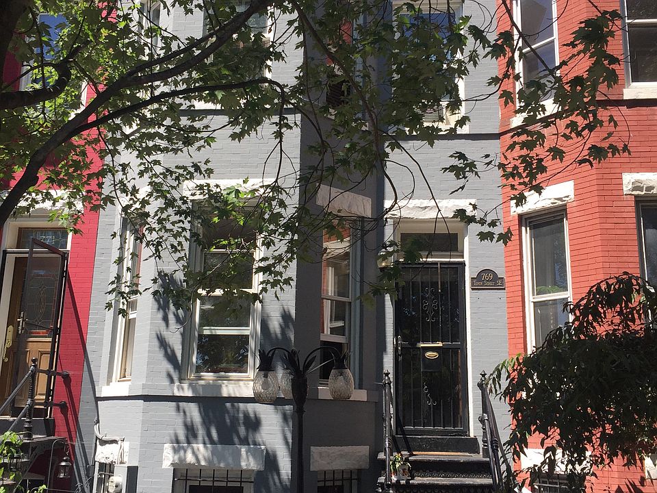 front of townhouse
