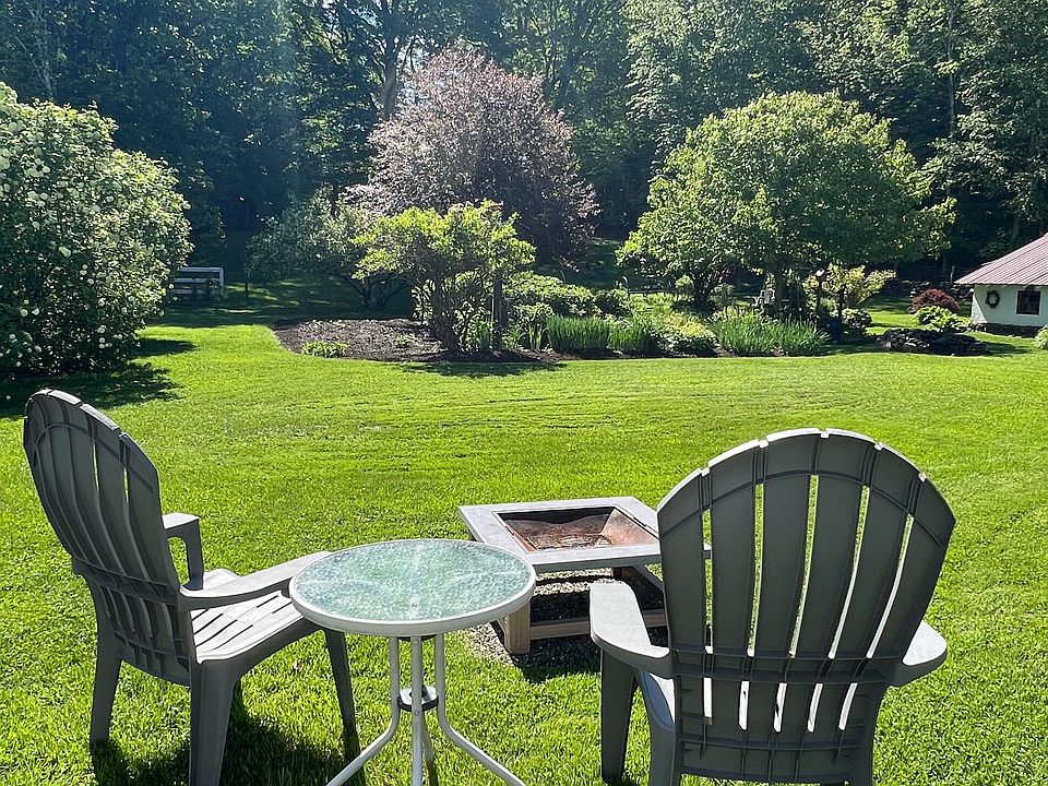 Back yard overlooking garden