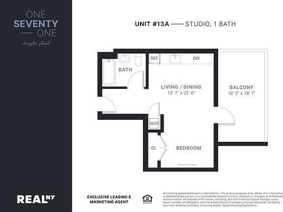 2nd image of 171 Chrystie St #13A