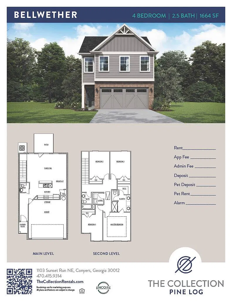 Floor plan Bellwether