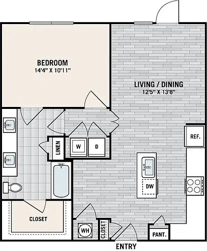Floor plan A1F