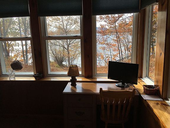 Sunroom/Office lake view.