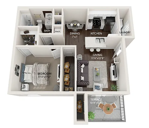 Floor plan The Azalea