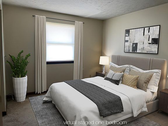 Master bedroom plus another bedroom with ample closets