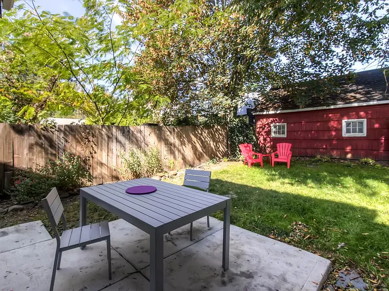 Entertain in Your Own Private Fenced in Backyard with More L