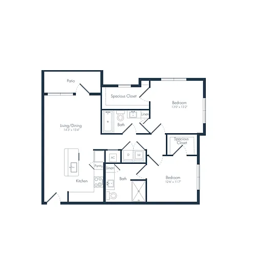 Floor plan B0
