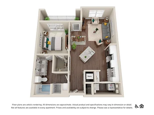 Floor plan Scene