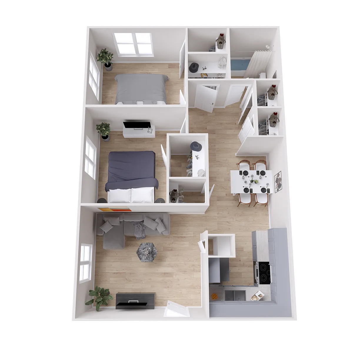 Floor plan B3