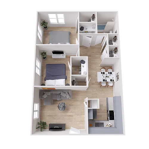 Floor plan B3