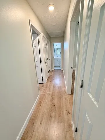 Hallway looking away from living room