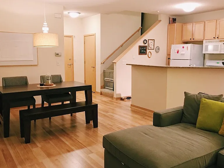 Open living room