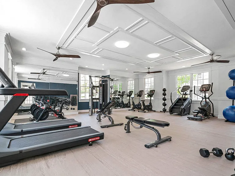 Fully-equipped fitness center