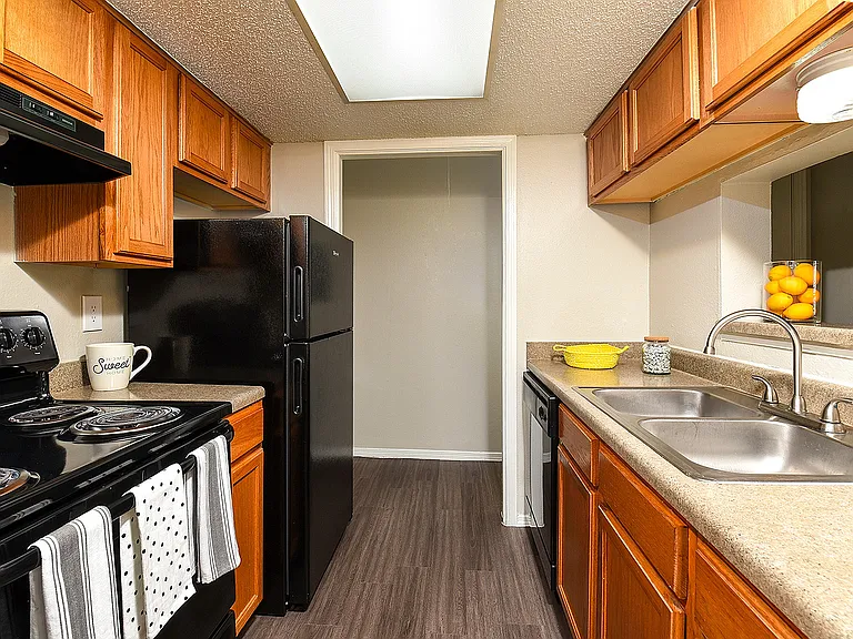Classic One Bedroom Kitchen