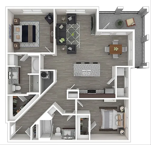 Floor plan The Ocean