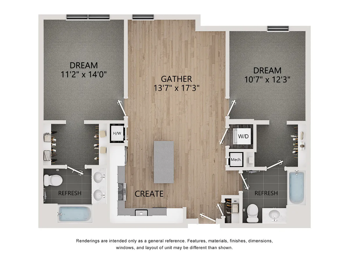 Floor plan F1