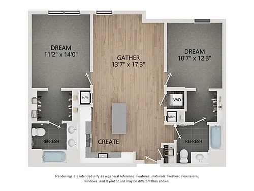 Floor plan F1