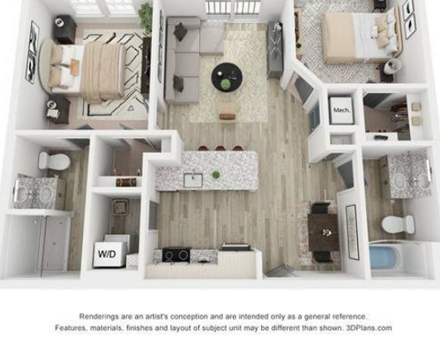 2nd image of 1000 Village Mill Dr #3105