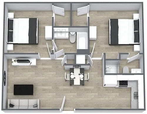 Floor plan The Cable Car