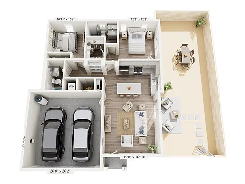 Floor plan Twilight