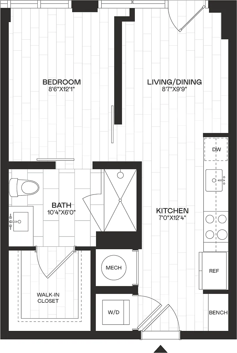 Floor plan B8F