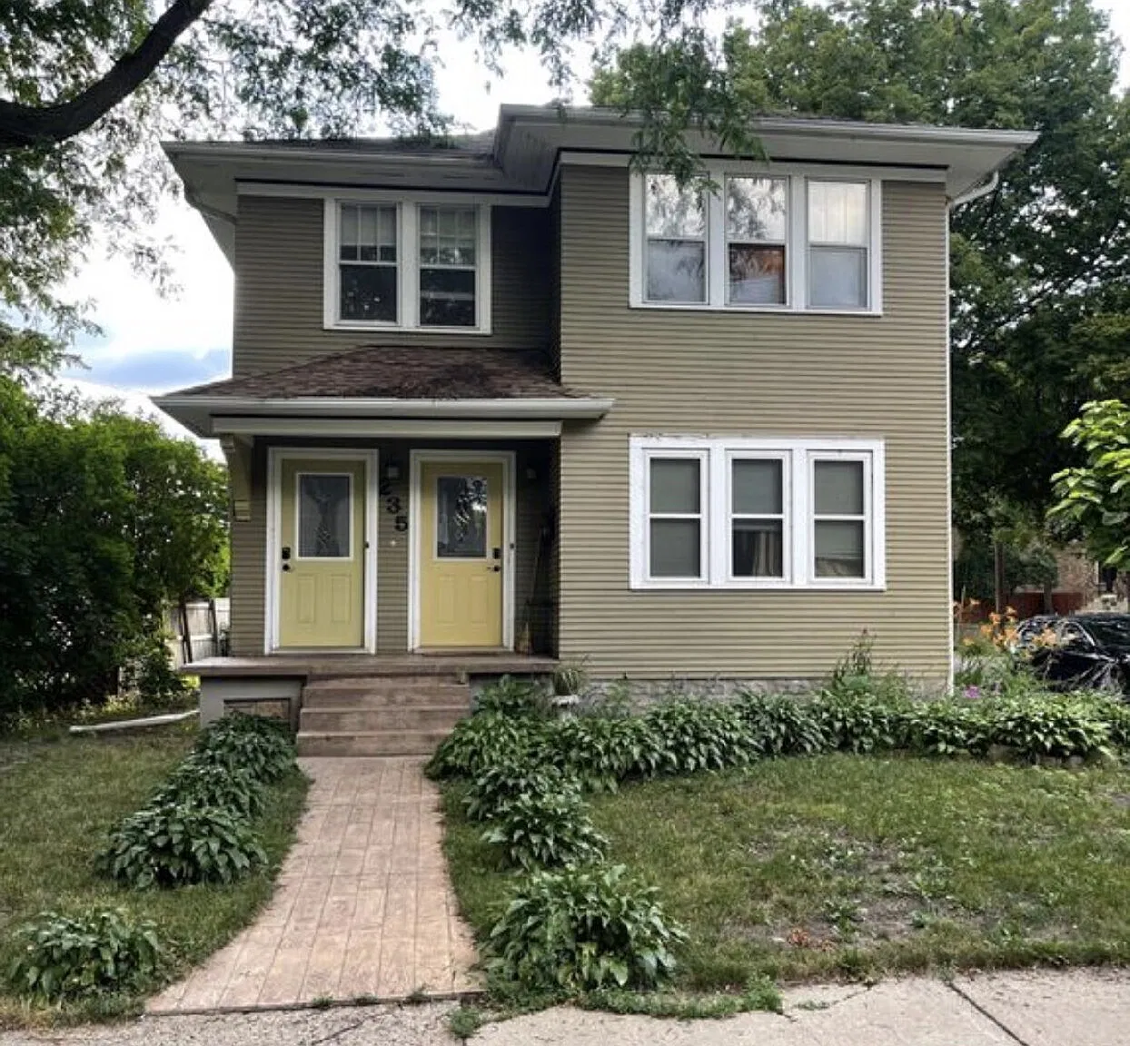 Upper level duplex 2-Bed Duplex with Gleaming Hardwood Floors at 235 Logan Ave N #2, Minneapolis!" — Photo 2