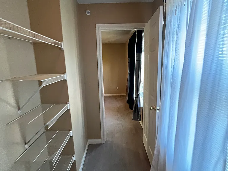 Master walk in closet