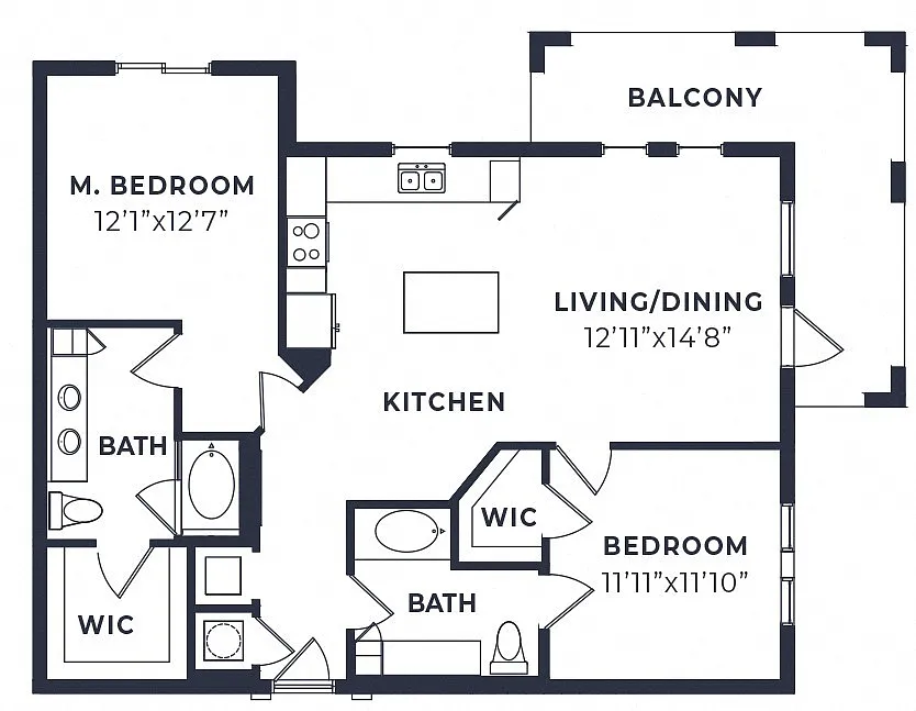 Floor plan The Acies