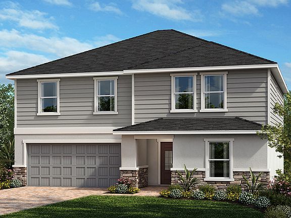 Exterior E with optional stone