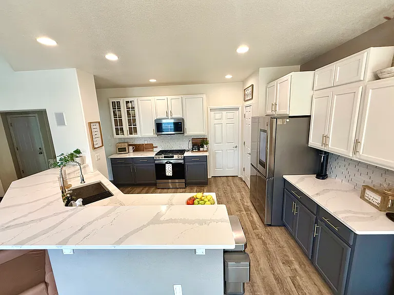 Kitchen - view from dining area