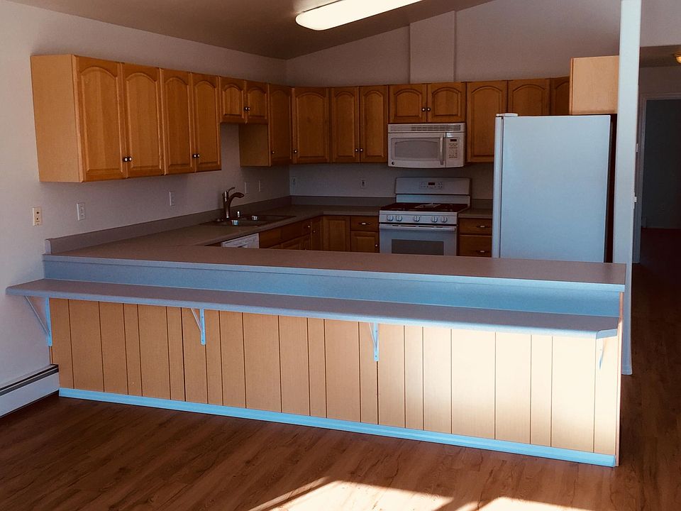 Huge open concept kitchen.