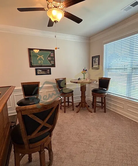 formal office or den (currently being used as bar area)