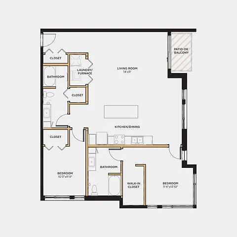 Floor plan B12