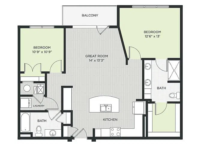 Floor plan Ridgeview